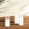 Tall Cylinder Glass Vases and Pillar Candle Holders Table Decor